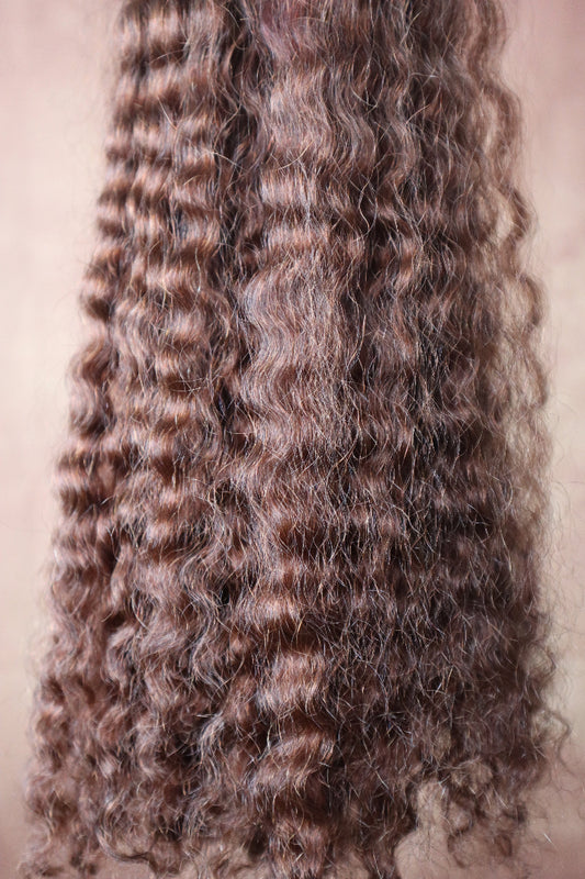 Gaby Curly Hair Bundle Chestnut Brown