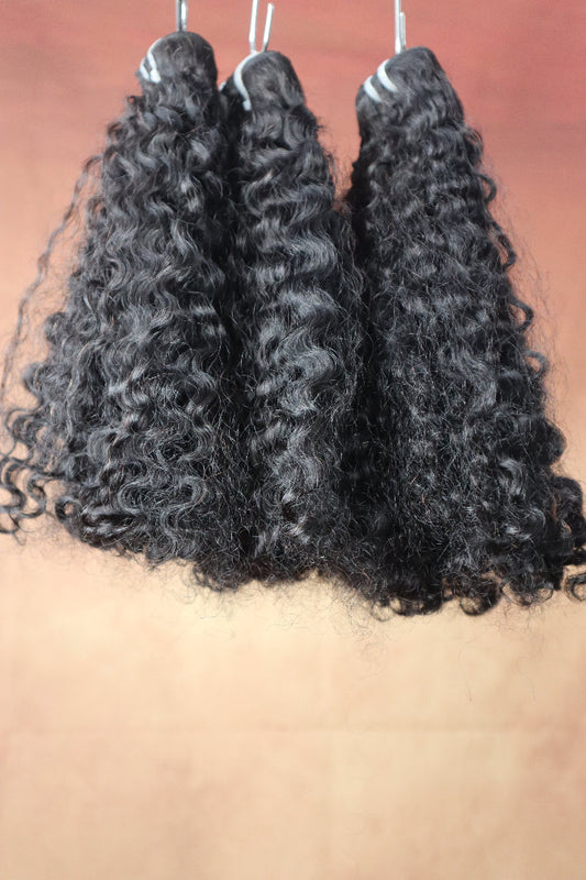 Joy Curly Hair Bundle Black - NGbuys